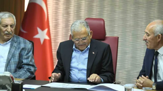 Başkan Büyükkılıç, oda başkanlarını ağırladı