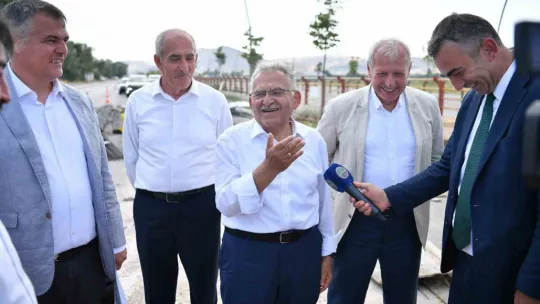 Şeker TOKİ ve Oto Servisleri Sanayi Sitesi'ne hizmet verecek köprü inşaatı devam ediyor
