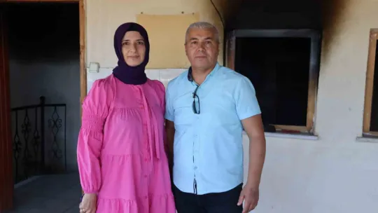 Ev sahibinin çıkarmak istediği kiracı evi ateşe verip kaçtı