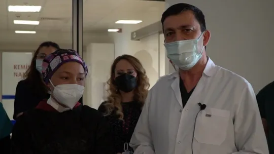 Fatma Nur, kardeşinin kemik iliği bağışı ile hayata tutundu