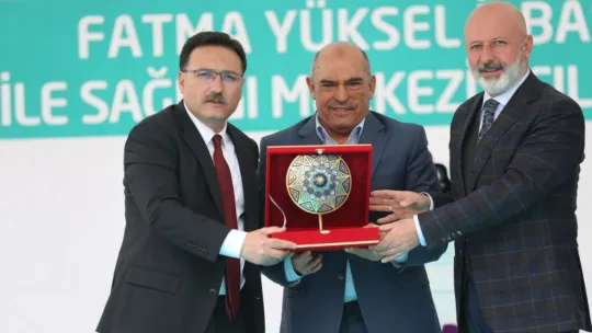 Fatma Yüksel İlbasmış aile Sağlığı Merkezi açıldı