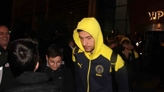 Fenerbahçe, Kayseri'de coşkuyla karşılandı