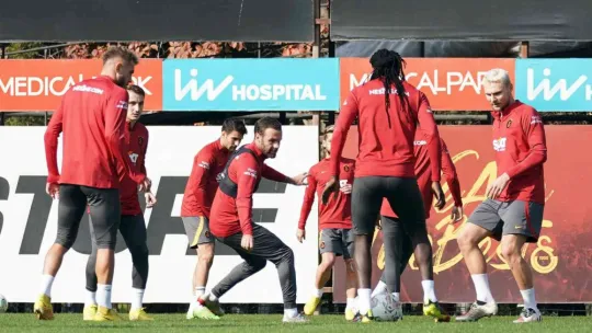 Galatasaray, Beşiktaş derbisi hazırlıklarını sürdürdü