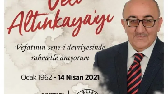 Gazeteci Veli Altınkaya ölümünün 1. yılında anıldı