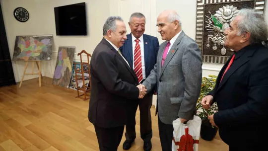 Gazilerden Başkan Yalçın'a teşekkür