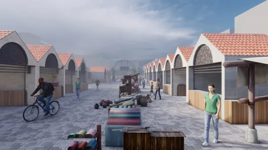 Geleneksel pazar kültürü Melikgazi'de hayat buluyor