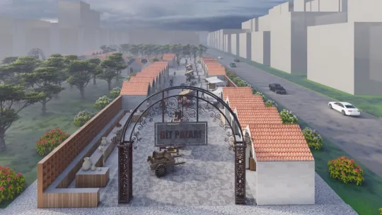 Geleneksel pazar kültürü Melikgazi'de hayat buluyor