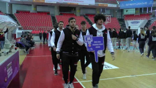 Gençler Basketbol Türkiye Birinciliği Turnuvası Kayseri'de başladı