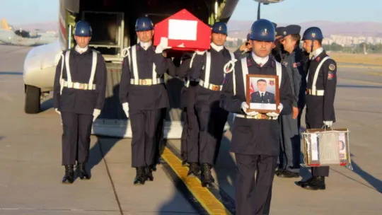 Görevi sırasında kazada şehit olan Özsoy'un cenazesi memleketine geldi