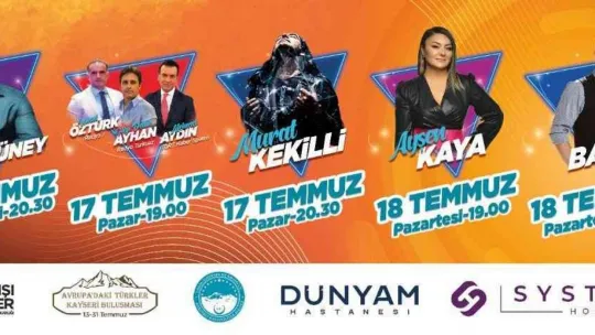 Gurbetçiler Kayseri'de buluşuyor, temmuzda büyükşehir rüzgarı esiyor