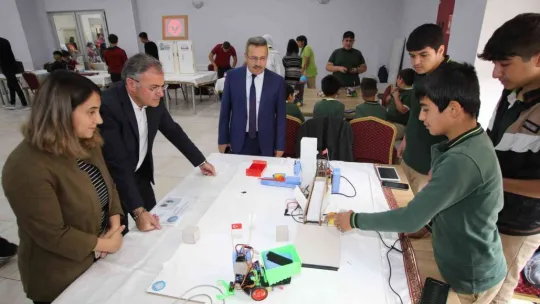 Hacılar Bilim Kent 3. Bilim ve Teknoloji Fuarı açıldı