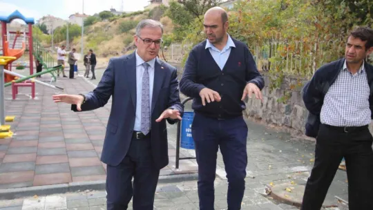 Hacılar'da güneş enerjisiyle aydınlanacak yeni parklar inşa ediliyor