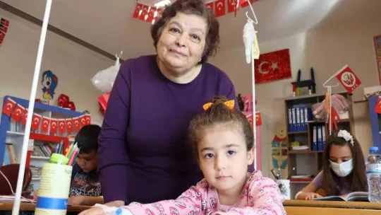 Hastane koridorunda öğretmenlik