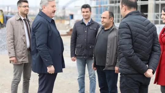 Havacılık ve Uzay Lisesi'nin inşaatı hızla ilerliyor