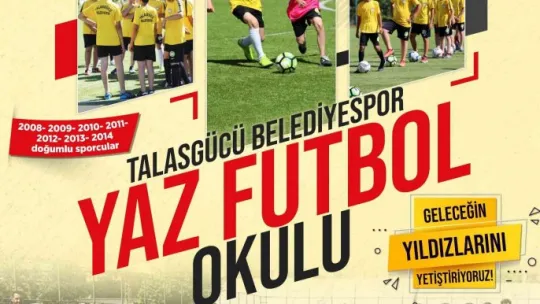 Haydi çocuklar Talas'ta spora