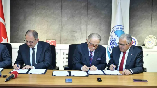 Hayırsever işbirliği ile 'OSB Teknik Kampüsü' için imzalar atıldı