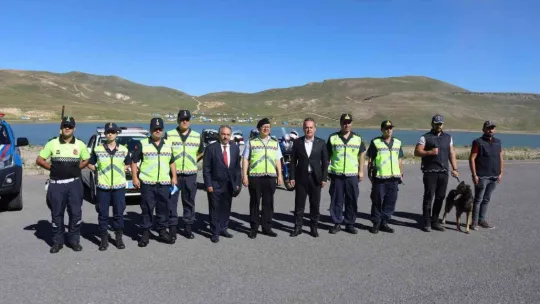 Helikopterli trafik denetimde 539 araç kontrol edildi