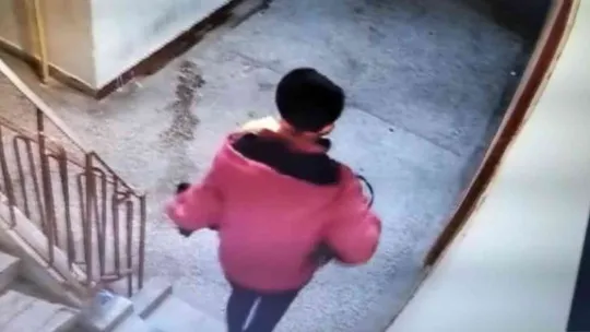 Hırsızların rahat tavırları kamerada