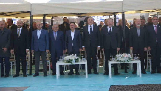 Hububatçılar Merkezinin temeli atıldı