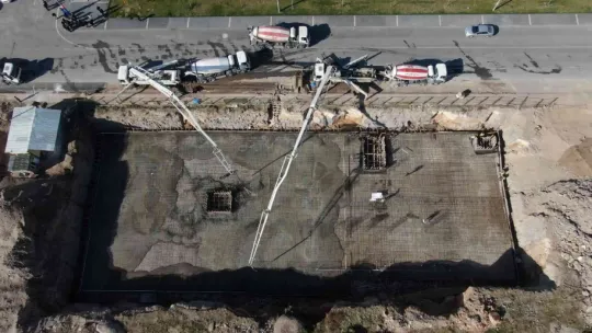 İhlas Vakfı yurdunun temeli atıldı