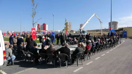 İhlas Vakfı yurdunun temeli atıldı