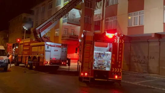 3. Katta çıkan yangın 1 saatte söndürüldü