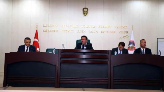 İl Koordinasyon Kurulu Toplantısı Vali Çiçek Başkanlığında Yapıldı