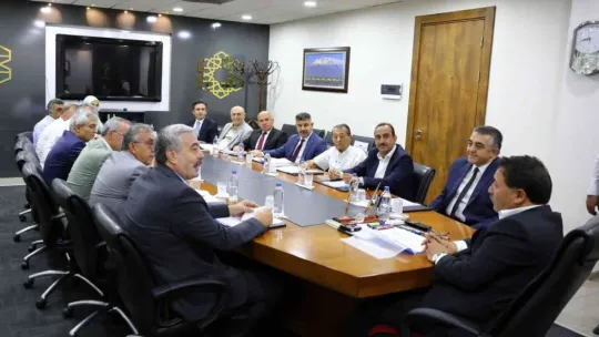 İncesu OSB Müteşebbis Teşekkül Heyeti, Vali Çiçek başkanlığında toplandı