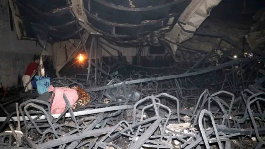 Irak'ta düğün salonunda yangın: 115 ölü