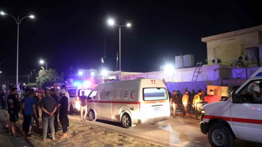 Irak'ta düğün salonunda yangın: 115 ölü