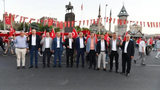 İş Dünyası 'Türkiye Aşkına' yürüdü