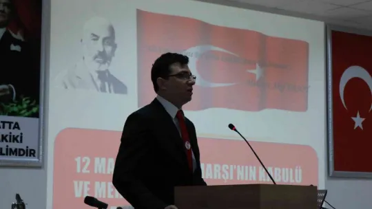 İstiklal Marşı'nın kabulü Kayseri'de coşkuyla kutlandı