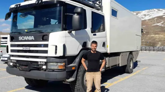 İsviçreli gezgin Erciyes'e hayran kaldı