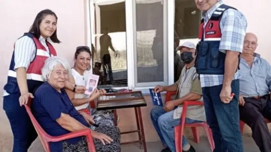 Jandarma'dan erkeklere 'kadına şiddetin engellenmesi' bilgilendirmesi