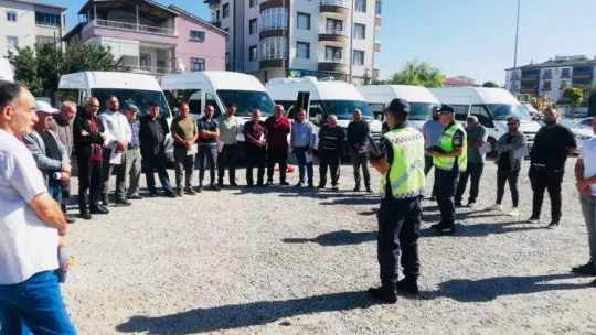 Okul servis araçlarına sıkı denetim