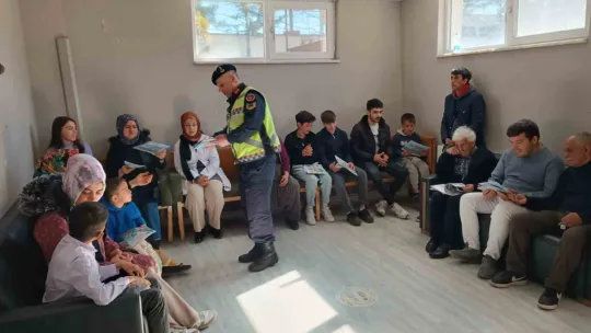 Jandarmadan özel öğrencilere trafik eğitimi