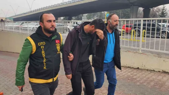Kamyonetleri çalıp parçalayan zanlı 800 saatlik güvenlik kamerası incelenerek yakalandı