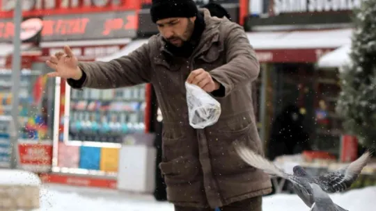 Kar, Kayseri'ye çok yakıştı