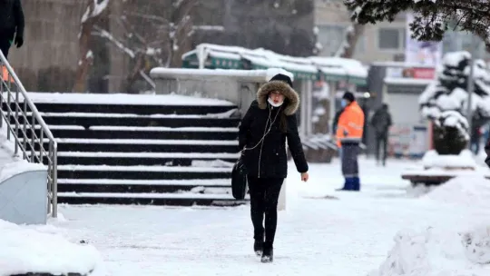 Kar, Kayseri'ye çok yakıştı