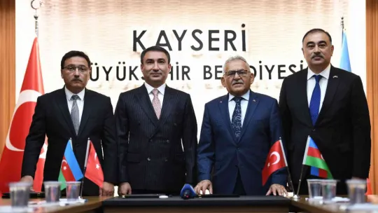 Kardeş şehir Şuşa heyeti, Kayseri'den memnun ayrıldı