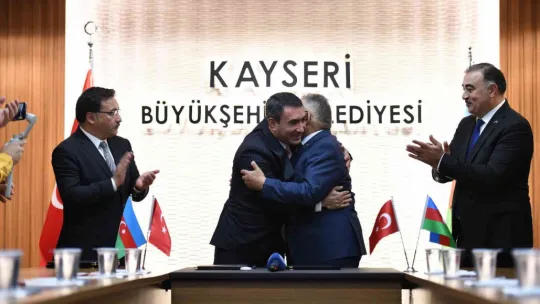 Kardeş şehir Şuşa heyeti, Kayseri'den memnun ayrıldı