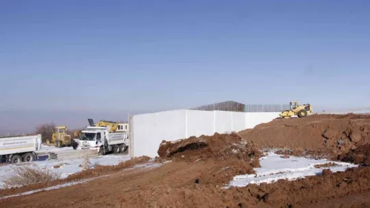 Katı atık çöp transfer istasyonunda sona gelindi