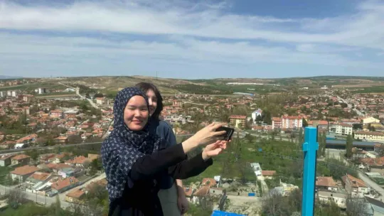 Kayabaşı Cam Seyir Terası'nın ilk misafirleri Güney Kore'den