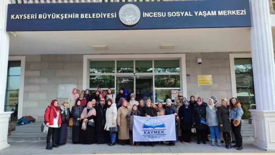 KAYMEK, Erciyes'i yakından görmeyen kursiyerlerini zirvede buluşturmaya devam ediyor