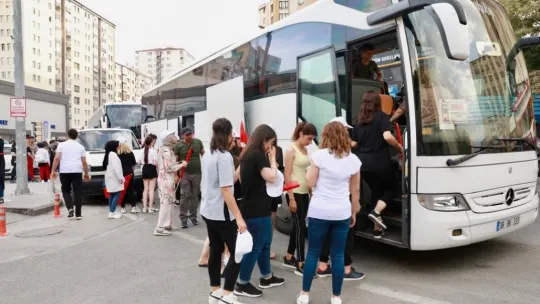 KAYMEK gençleri ecdadın huzurunda