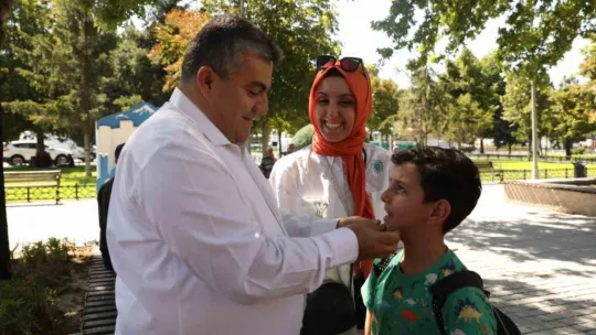KAYMEK'in minik öğrencileri Çanakkale ruhunu yaşadı