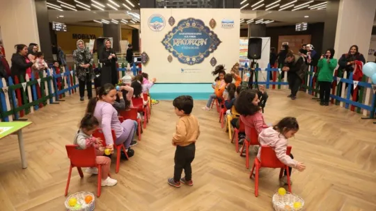 KAYMEK Ramazan Etkinlikleri'ne miniklerden yoğun ilgi