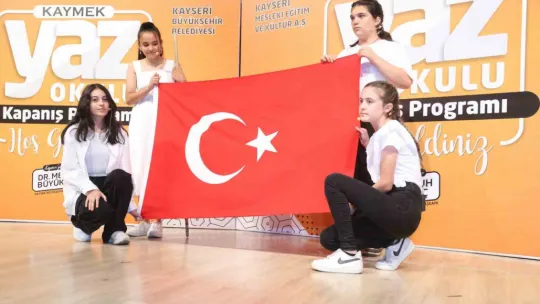 KAYMEK Yaz Okulu'ndan Muhteşem Kapanış Programı