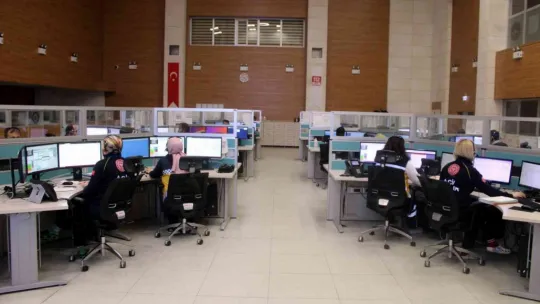 112 Acil Çağrı Merkezi 1 milyon 650 bin çağrı karşıladı