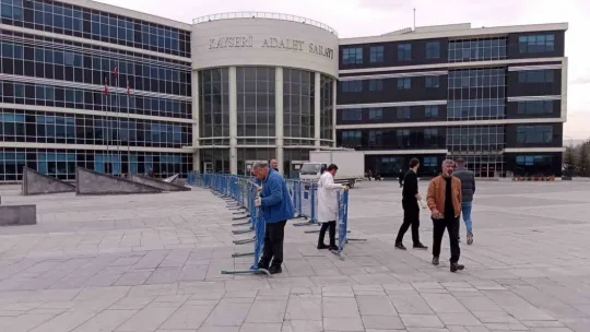 Kayseri Adliyesi seçimler için hazırlandı